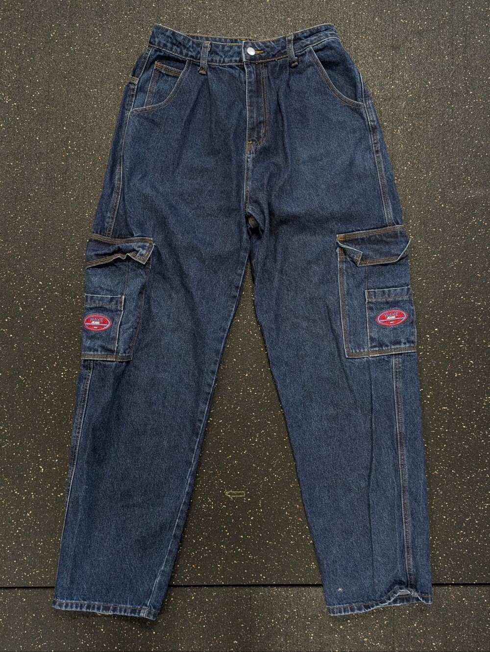 Wake Jeans M Baggy Wide Leg Carpenter Cargo Shein Skater Pinkman Utility Chore